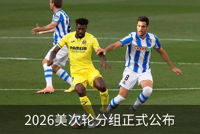 2026美次轮分组正式公布